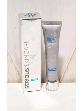 Serious Skincare Insta-TOX Instant Wrinkle Smoothing Serum-Tightens Skin -0.75oz